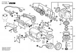 Bosch 0 601 850 003 Gws 20-230 H Angle Grinder 230 V / Eu Spare Parts